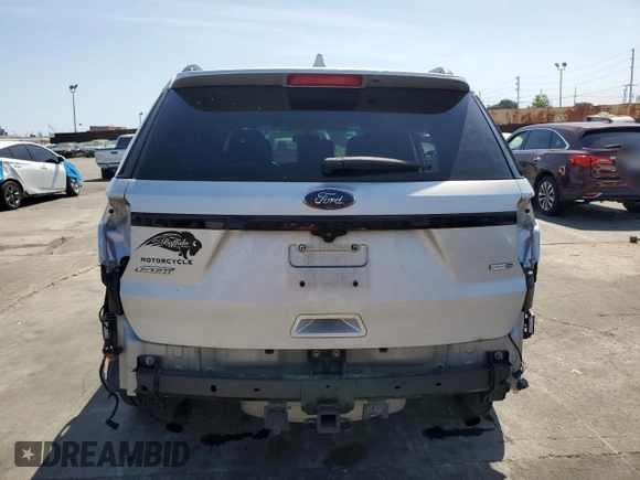 2016 Ford Explorer Sport with VIN 1FM5K8GT8GGB63085, listed as a Copart auction lot 50185475 with 166,612 mi miles and Salvage Title. Bid and sale history available at carsss.com. Image 6.