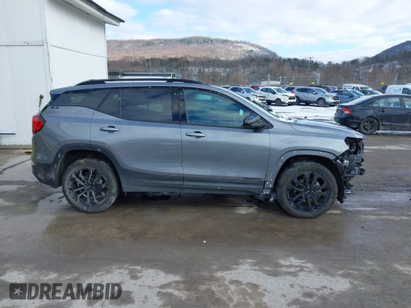 2020 GMC Terrain SLE with VIN 3GKALTEV6LL227822, listed as a IAAI auction lot 41330529 with 31,833 mi miles. Bid and sale history available at carsss.com. Image 14.