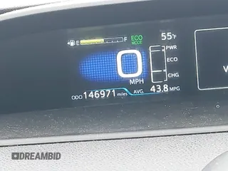 2018 Toyota Prius Two with VIN JTDKARFU1J3547489, listed as a IAAI auction lot 41405605 with 146,971 mi miles. Bid and sale history available at carsss.com. Image 16.