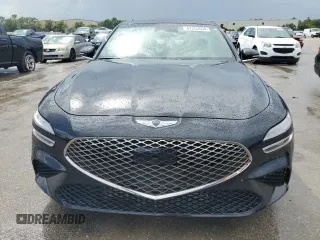 2023 Genesis G70 3.3T with VIN KMTG54TE8PU118039, listed as a Copart auction lot 67553654 with 7,515 mi miles and Salvage Title. Bid and sale history available at carsss.com. Image 5.