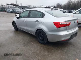 2017 Kia Rio LX with VIN KNADM4A33H6039709, listed as a IAAI auction lot 41525925 with 106,237 mi miles. Bid and sale history available at carsss.com. Image 3.