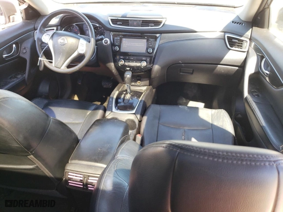 2014 Nissan Rogue SL with VIN 5N1AT2MT9EC782988, listed as a Copart auction lot 48349155 with 158,439 mi miles and Salvage Title. Bid and sale history available at carsss.com. Image 8.