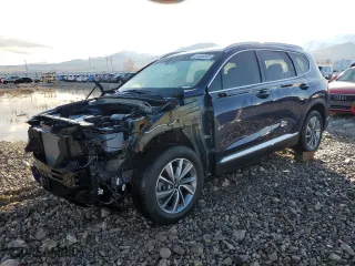 2019 Hyundai Santa Fe SEL with VIN 5NMS33AD1KH111274, listed as a Copart auction lot 44446505 with 33,393 mi miles and Salvage Title. Bid and sale history available at carsss.com. Image 1.