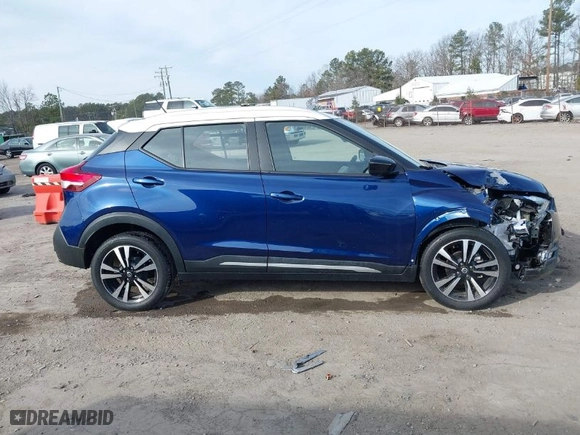 2020 Nissan Kicks SR with VIN 3N1CP5DV4LL529053, listed as a IAAI auction lot 41458759 with NaN miles. Bid and sale history available at carsss.com. Image 13.