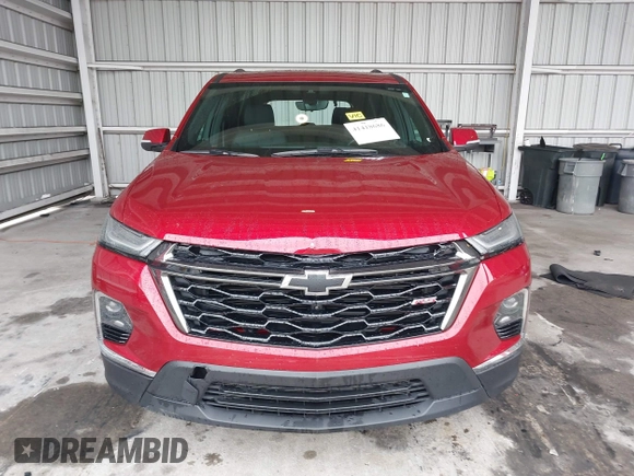 2023 Chevrolet Traverse RS with VIN 1GNERJKWXPJ275888, listed as a IAAI auction lot 41418686 with 14,578 mi miles. Bid and sale history available at carsss.com. Image 12.
