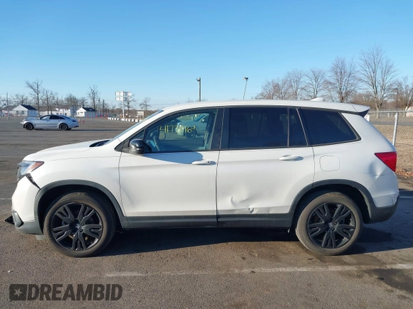2021 Honda Passport Sport with VIN 5FNYF8H21MB031674, listed as a IAAI auction lot 41739769 with 36,894 mi miles and . Bid and sale history available at DreamBid. Image 14.