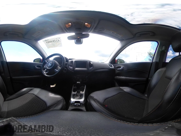2020 Jeep Compass Latitude with VIN 3C4NJCBB2LT205894, listed as a IAAI auction lot 42284889 with 85,588 mi miles and . Bid and sale history available at DreamBid. Image 18.