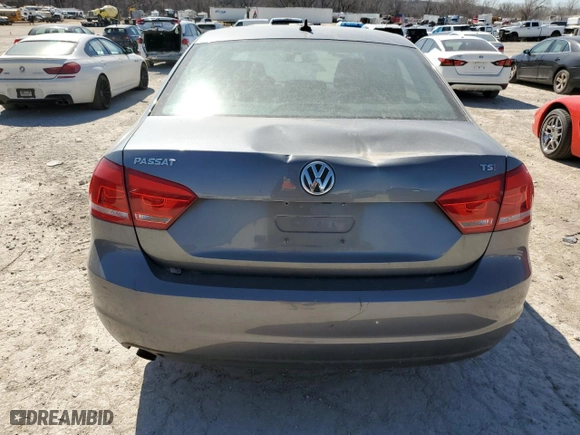 2015 Volkswagen Passat 1.8T Limited Edition with VIN 1VWAS7A39FC105396, listed as a Copart auction lot 48203135 with 89,560 mi miles and Salvage Title. Bid and sale history available at carsss.com. Image 6.
