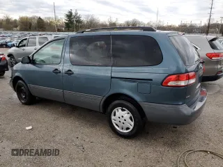 2001 Toyota Sienna LE with VIN 4T3ZF13C21U354424, listed as a Copart auction lot 50260675 with 235,787 mi miles and Non Repairable. Bid and sale history available at carsss.com. Image 2.