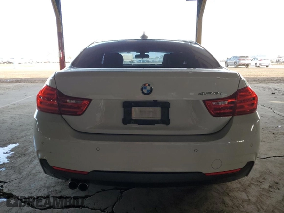 2016 BMW 4 Series 428i with VIN WBA4A9C56GGL89722, listed as a Copart auction lot 47498585 with 102,691 mi miles and Salvage Title. Bid and sale history available at DreamBid. Image 6.