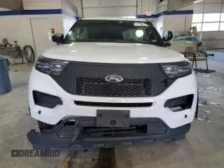 2022 Ford Police Interceptor Utility z VIN 1FM5K8AB5NGB71335, wystawiony jako Copart lot #64395794 z przebiegiem Nie podano mil oraz Szkody całkowita. Historia ofert i sprzedaży dostępna na DreamBid. Obrazek 5.