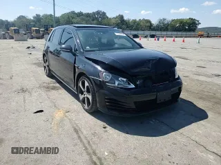 2015 Volkswagen Golf GTI Autobahn with VIN 3VW4T7AU9FM097897, listed as a Copart auction lot 71679744 with 76,831 mi miles and Salvage Title. Bid and sale history available at carsss.com. Image 10.