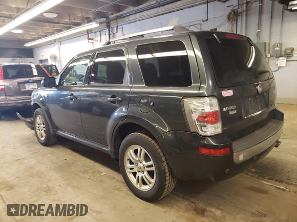 2009 Mercury Mariner Premier with VIN 4M2CU97G29KJ23254, listed as a Copart auction lot 56557305 with 201,739 mi miles and Non repairable. Bid and sale history available at DreamBid. Image 2.