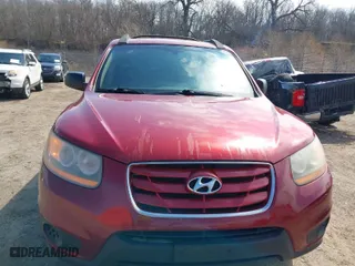 2011 Hyundai Santa Fe GLS with VIN 5XYZG3AB6BG011182, listed as a IAAI auction lot 41896223 with 250,176 mi miles. Bid and sale history available at carsss.com. Image 6.