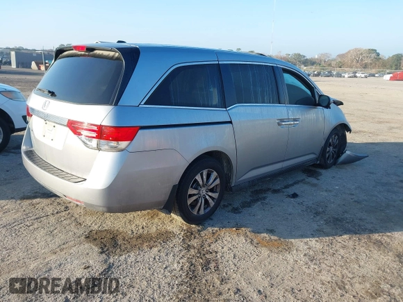 2016 Honda Odyssey EX-L with VIN 5FNRL5H65GB080864, listed as a IAAI auction lot 41476716 with 171,550 mi miles. Bid and sale history available at carsss.com. Image 4.