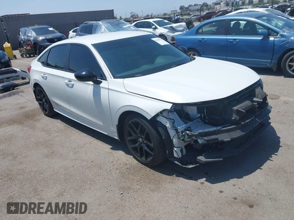 2023 Honda Civic Sport with VIN 2HGFE2F53PH513552, listed as a IAAI auction lot 42595794 with 24,674 mi miles and . Bid and sale history available at DreamBid. Image 1.