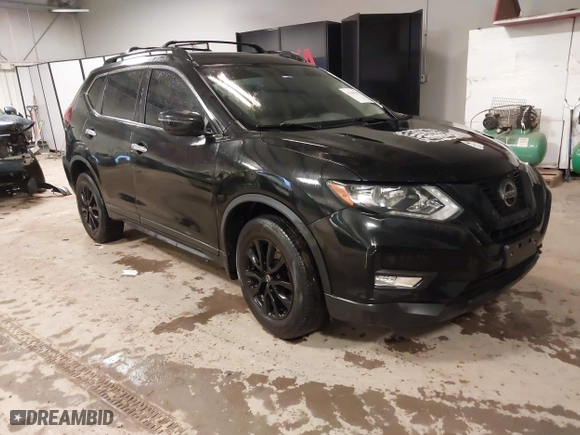 2018 Nissan Rogue S with VIN 5N1AT2MV1JC726507, listed as a IAAI auction lot 41468141 with 80,101 mi miles. Bid and sale history available at carsss.com. Image 1.