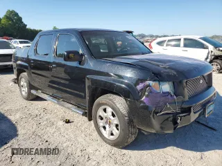 2007 Honda Ridgeline RTL w/Leather with VIN 2HJYK16547H528843, listed as a Copart auction lot 60605824 with 0 mi miles and Salvage Title. Bid and sale history available at carsss.com. Image 4.