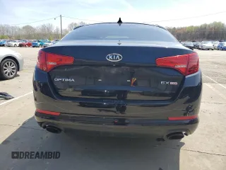 2012 Kia Optima EX with VIN 5XXGN4A75CG086010, listed as a Copart auction lot 51249335 with 193,013 mi miles and Salvage Title. Bid and sale history available at carsss.com. Image 6.