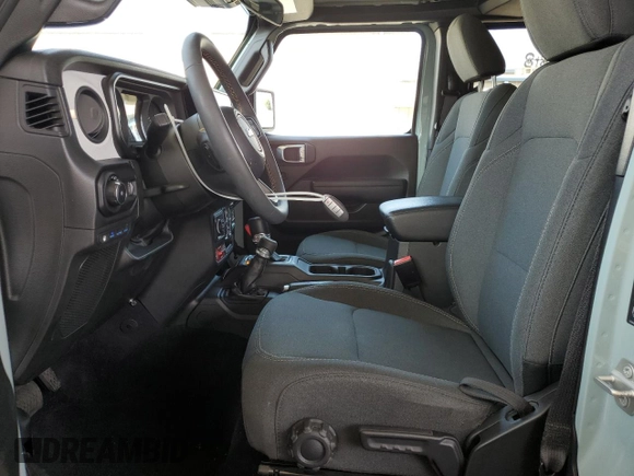 2024 Jeep Wrangler Sport S with VIN 1C4RJXN63RW142251, listed as a Copart auction lot 57103095 with 30,111 mi miles and Salvage title. Bid and sale history available at DreamBid. Image 7.