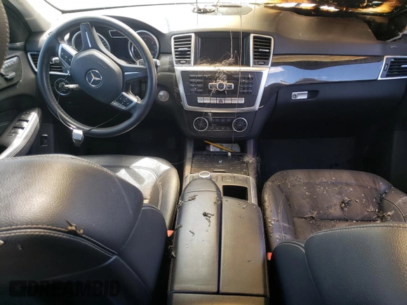 2014 Mercedes-Benz M 350 with VIN 4JGDA2EB9EA316756, listed as a Copart auction lot 46580665 with Not Provided miles and Non Repairable. Bid and sale history available at DreamBid. Image 8.