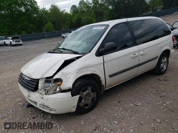 2007 Chrysler Town & Country with VIN 1A4GJ45R27B198194, listed as a Copart auction lot 54487235 with 160,114 mi miles and Salvage Title. Bid and sale history available at carsss.com. Image 1.