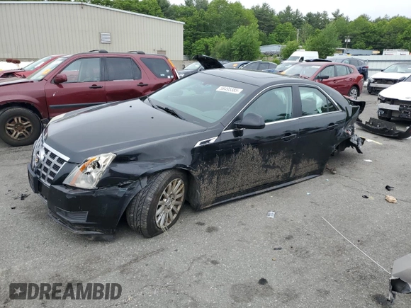 2012 Cadillac CTS Luxury with VIN 1G6DH5E53C0152521, listed as a Copart auction lot 58495385 with 112,559 mi miles and Clean title. Bid and sale history available at DreamBid. Image 1.