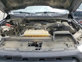 2022 Ford F-150 XL with VIN 1FTFW1E51NFA04887, listed as a Copart auction lot 55734705 with 123,590 mi miles and Salvage title. Bid and sale history available at DreamBid. Image 11.