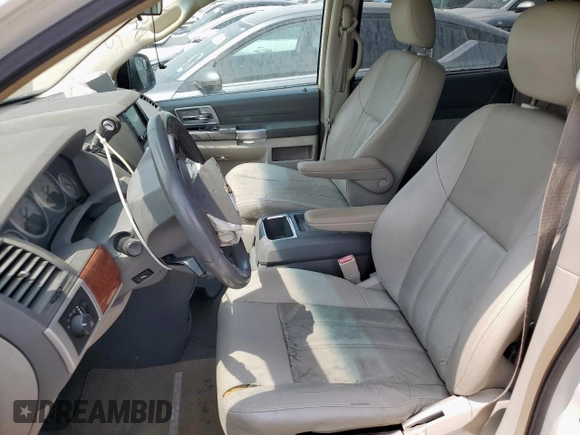 2008 Chrysler Town & Country Touring with VIN 2A8HR54P48R754428, listed as a Copart auction lot 57054175 with 124,211 mi miles and Salvage title. Bid and sale history available at DreamBid. Image 7.