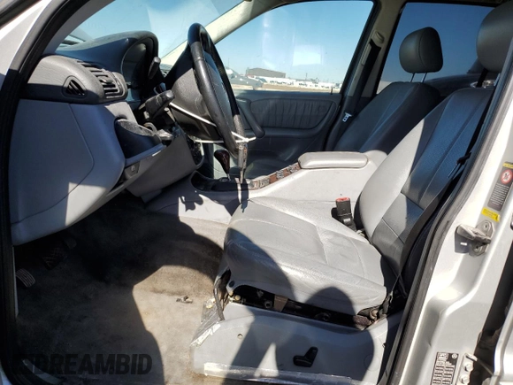 2000 Mercedes-Benz M 320/430/500 with VIN 4JGAB72E3YA172993, listed as a Copart auction lot 47051815 with 112,355 mi miles and Salvage title. Bid and sale history available at DreamBid. Image 7.