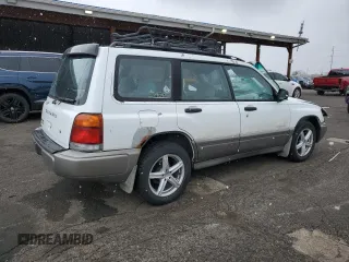 1999 Subaru Forester S with VIN JF1SF6559XG720726, listed as a Copart auction lot 51838885 with 278,604 mi miles and Salvage Title. Bid and sale history available at carsss.com. Image 3.