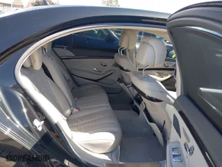 2015 Mercedes-Benz S-Class S 550 with VIN WDDUG8FB2FA115924, listed as a IAAI auction lot 41739215 with 91,348 mi miles. Bid and sale history available at carsss.com. Image 8.