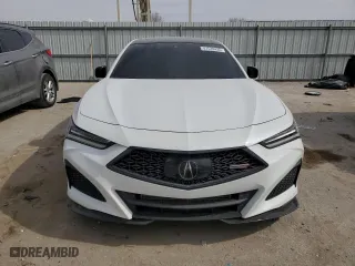 2022 Acura TLX Type S w/Performance Tire with VIN 19UUB7F95NA001576, listed as a Copart auction lot 47539435 with 0 mi miles and Salvage Title. Bid and sale history available at carsss.com. Image 5.
