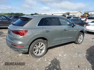 2024 Audi Q3 S line Premium z VIN WA1DECF35R1028206, wystawiony jako Copart lot #56335225 z przebiegiem 19 375 mil mil oraz Szkoda całkowita • Salvage title. Historia ofert i sprzedaży dostępna na DreamBid. Obrazek 3.