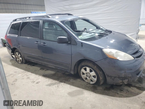 2007 Toyota Sienna CE with VIN 5TDZK23C07S090325, listed as a Copart auction lot 52096035 with 179,648 mi miles and Clean Title. Bid and sale history available at carsss.com. Image 4.