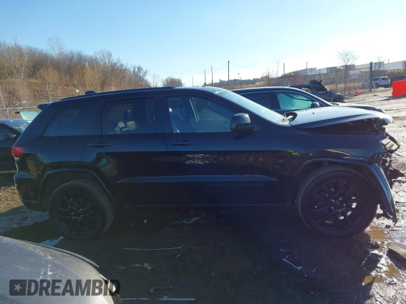 2019 Jeep Grand Cherokee Laredo E with VIN 1C4RJFAG0KC546365, listed as a IAAI auction lot 41664891 with 160,640 mi miles. Bid and sale history available at carsss.com. Image 13.