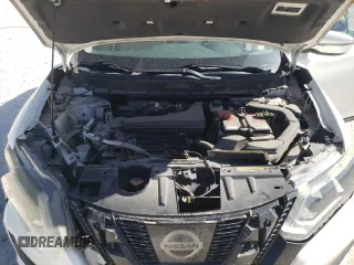 2017 Nissan Rogue SV with VIN 5N1AT2MT1HC844145, listed as a Copart auction lot 49464715 with 80,291 mi miles and Salvage Title. Bid and sale history available at carsss.com. Image 12.