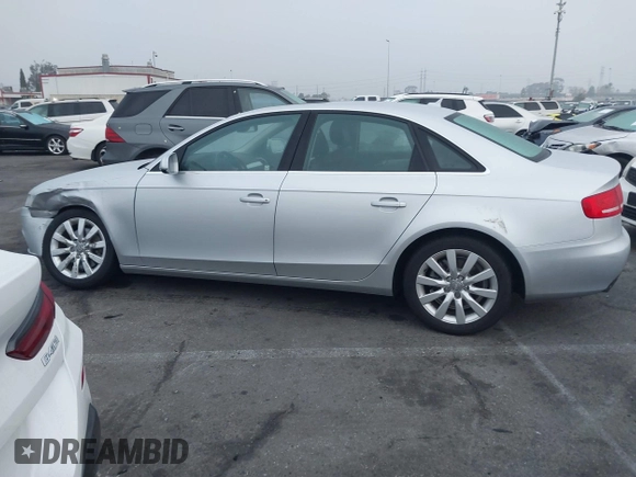 2012 Audi A4 2.0T Premium with VIN WAUAFAFL2CN020314, listed as a IAAI auction lot 41217923 with 36,954 mi miles. Bid and sale history available at carsss.com. Image 14.