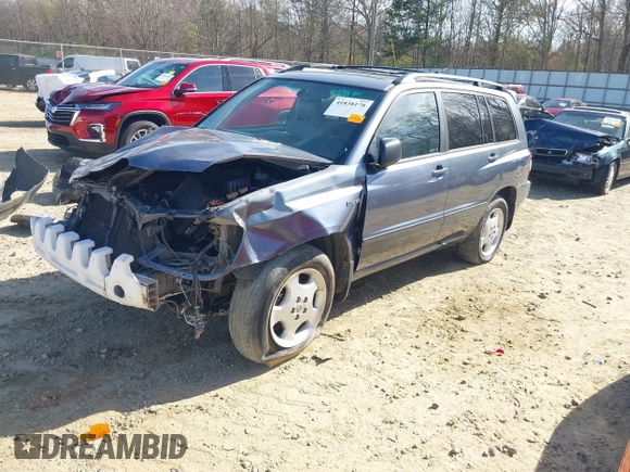 2004 Toyota Highlander z VIN JTEDP21A840038805, wystawiony jako IAAI lot #41838178 z przebiegiem 290 093 mil mil oraz . Historia ofert i sprzedaży dostępna na DreamBid. Obrazek 2.