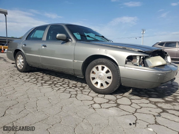 2004 Mercury Grand Marquis LS Premium with VIN 2MEHM75W14X602571, listed as a Copart auction lot 53427295 with 67,423 mi miles and Salvage Title. Bid and sale history available at carsss.com. Image 4.
