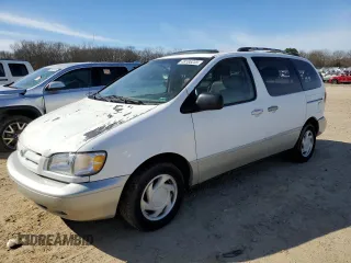 1999 Toyota Sienna LE с VIN 4T3ZF13C0XU144476, выставлен на аукционе Copart как лот 48185235 с пробегом 183 940 миль миль и Списание • Salvage title. История ставок и продаж доступна на DreamBid. Изображение 1.