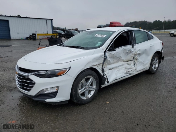 2024 Chevrolet Malibu LS with VIN 1G1ZC5ST9RF175997, listed as a Copart auction lot 42720535 with 0 mi miles and Salvage Title. Bid and sale history available at carsss.com. Image 1.