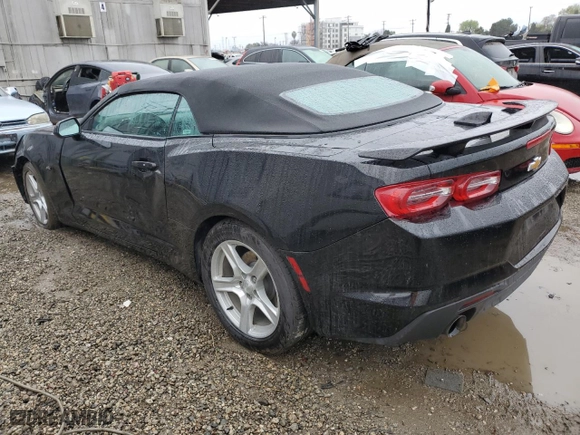 2023 Chevrolet Camaro 1LT with VIN 1G1FB3DX1P0139697, listed as a Copart auction lot 44253805 with 34,326 mi miles and Salvage Title. Bid and sale history available at carsss.com. Image 2.
