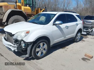 2015 Chevrolet Equinox LT with VIN 2GNFLBE36F6292731, listed as a IAAI auction lot 41845624 with 135,040 mi miles. Bid and sale history available at carsss.com. Image 2.