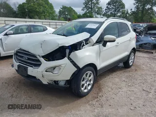 2020 Ford EcoSport SE with VIN MAJ3S2GE6LC357406, listed as a IAAI auction lot 41899897 with 75,871 mi miles. Bid and sale history available at carsss.com. Image 18.