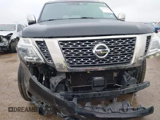 2019 Nissan Armada Platinum with VIN JN8AY2NEXK9756080, listed as a IAAI auction lot 41565485 with 58,521 mi miles. Bid and sale history available at carsss.com. Image 13.