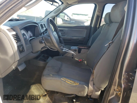 2005 Dodge Dakota SLT with VIN 1D7HE48K75S136211, listed as a Copart auction lot 78464004 with 229,707 mi miles and Salvage Title. Bid and sale history available at DreamBid. Image 7.