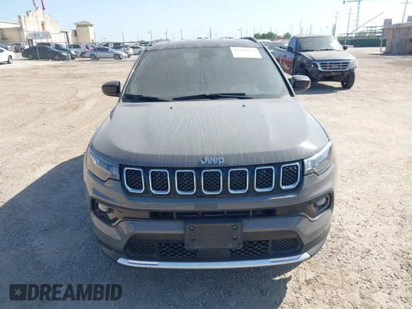 2023 Jeep Compass Limited with VIN 3C4NJDCN7PT569166, listed as a IAAI auction lot 42018154 with 40,751 mi miles and . Bid and sale history available at carsss.com. Image 12.