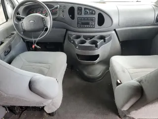 2007 Ford Econoline Passenger XL with VIN 1FBNE31L87DA19792, listed as a Copart auction lot 46793815 with 71,444 mi miles and Clean Title. Bid and sale history available at carsss.com. Image 8.