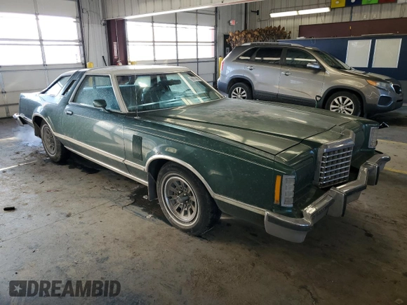 1977 Ford Thunderbird with VIN 7G87H168986, listed as a Copart auction lot 89014085 with 8,524 mi miles and Clean Title. Bid and sale history available at DreamBid. Image 4.